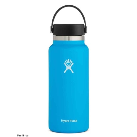 Botella Térmica Wide Mouth Flex Cap 946 ml. - Hydro Flask